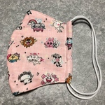 子供用立体ガーゼマスク⭐︎ピンク動物