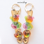 いちご🍓レインボーベアーキークリップ🌈