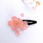 飴みたい桜とスワロのかんざし《パッチンピン》【☆送料無料☆】