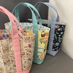 【w様オーダー品】ume＊mew ミニ・トート（３個セット）