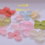 ioa426様 専用ページ