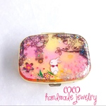 【sale】シルバー  “迷いの森” ピルケース