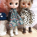 areyoume3様専用　クロスステッチハーフブーツ　白&こげ茶