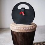 新作・まんまる本革手作りの大容量トートバッグ