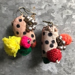 自由な塊ZAKUChikuペアピアス