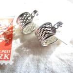 メッシュフープ小ピアス