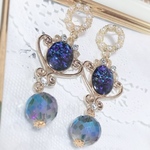パールのサークルデザポス×ブルーチャーム♡控えめジャラピ