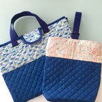 C様オーダー品＊ブックバック＆シューズケース