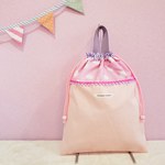 pinkのgirlyな体操服入れ