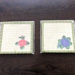 畳コースター（四季の花）