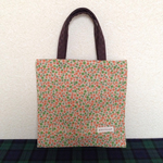 ちょっとそこまでミニバッグ(オレンジ花柄)