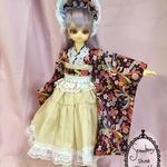 ＭＳＤ　和服ドレス　- 紫