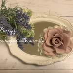 2way♪ピンクベージュカラーのプリザーブドフラワーコサージュ※バラコサージュ※卒業式.入学式.結婚式.髪飾り✳︎b25