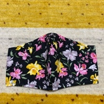 ハンドメイド立体マスク　花柄