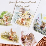 Yururi's little paintbrush ポストカードセット