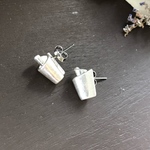 渦巻ピアスピアス　silver 