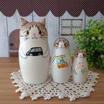 C様ペットオーダー品＊猫マトリョーシカ