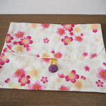 SALE　御朱印帳袋　～白桜～