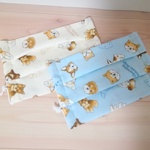 ダブルガーゼのおやすみマスク♪２枚セット☆わんこ☆
