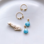 《k10 》ラリマー  ピアス チャーム　Jojuly