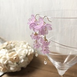 藤の花ピアス//イヤリング    