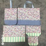 ユニコーン 入園 入学 レッスンバッグ シューズケース 通園バッグ 上靴入れ