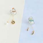 おはようの使いとおやすみの使い ピアス