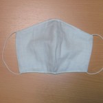 送料込み　大人用立体ガーゼマスク④（グリーン）