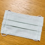 大人用 布マスク（プリーツあり、ワイヤーなし）1枚