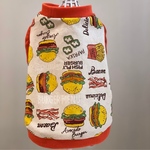 🍔ラグランTシャツ（オレンジ）