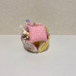 優しい布ボール★鈴入り★紐付き★タグ★赤ちゃんボール