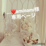 ...❤️aminami様 専用ページ