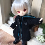 キヌコジップアップパーカー