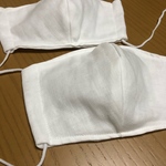 ガーゼマスク立体大人用(白色)