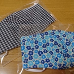 マスク5  2枚組  ハンドメイド