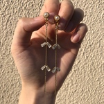 ゴールドチェーンピアス／イヤリング