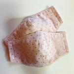 大人用・立体マスク・星ピンク・1枚390円