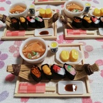 お寿司の定食☆未接着☆ミニチュアフード