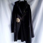 手描き　moon tonight コーディガン　men's