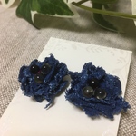 藍染 ピアス