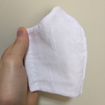 ［大人用Mサイズ］さらしの立体布マスク