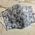 抗菌抗ウィルス加工TioTio☆お花柄グレー大きめ