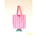 送料無料♪サンプル  足付きエコバック(A)ECO BAG (PINK)