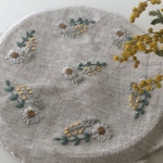 triangle pin ~mimosa ＆ chamomile~