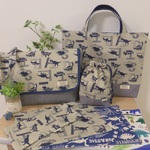 【オーダ－予約品】ｍ様専用＊恐竜柄入園グッズ一式