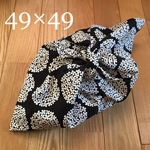 あずま袋 49×49㎝    花　北欧