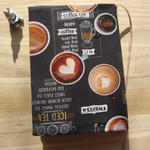 単行本サイズのブックカバー/ラテアートCAFE、再販