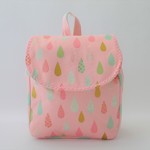 【ｈ様ご予約品】〈マチ10ｃｍ〉チェストベルト付ベビーリュック　しずく