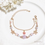 春のふんわりお花❀︎.ブレスレット28