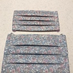 マスク　親子セット　2枚組　プリーツマスク